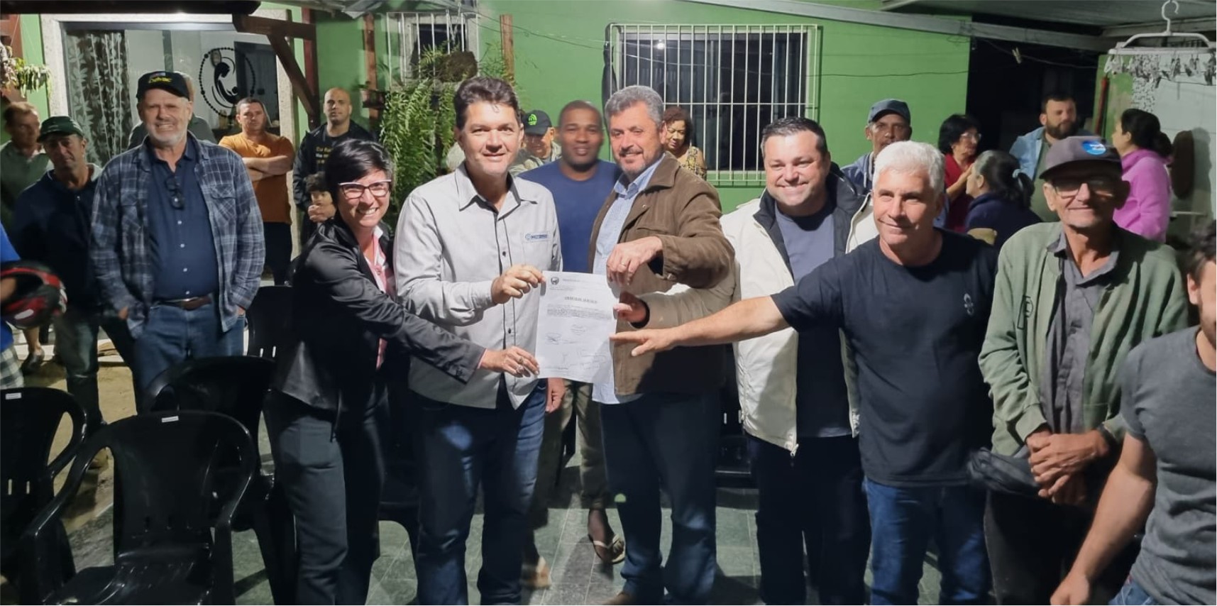 Assinada Ordem de Serviço para pavimentação de rua em Jaciguá
